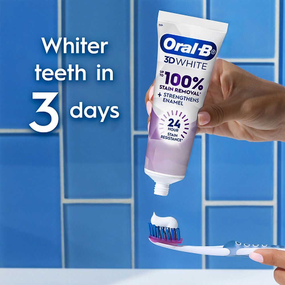 Oral-B 3D White Lasting White Enamel Strong Toothpaste 95g