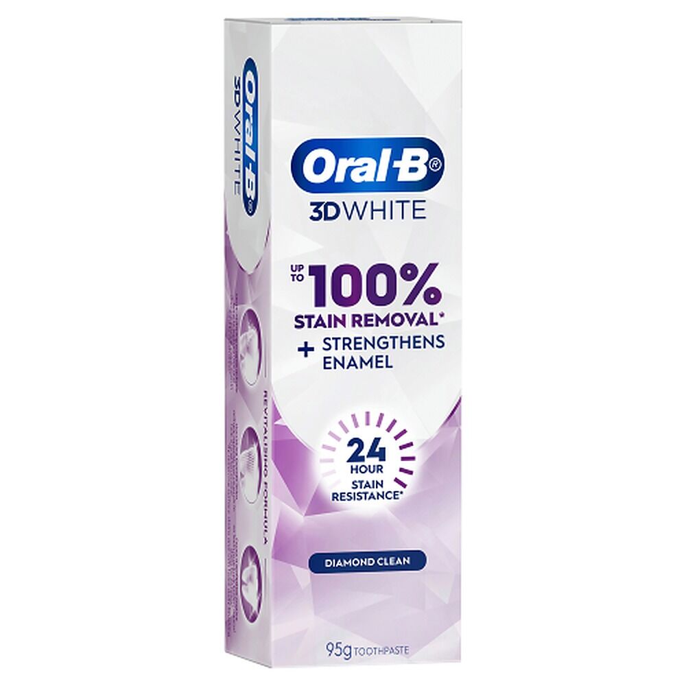 Oral-B 3D White Lasting White Enamel Strong Toothpaste 95g
