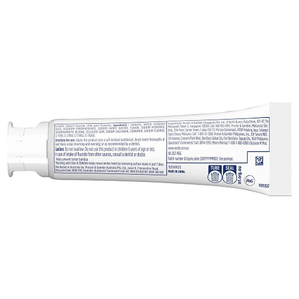 Oral-B 3D White Long Lasting Freshness Toothpaste 110g