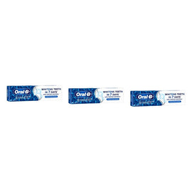 Oral-B 3D White Strengthens Enamel Toothpaste 110g Pack of 3