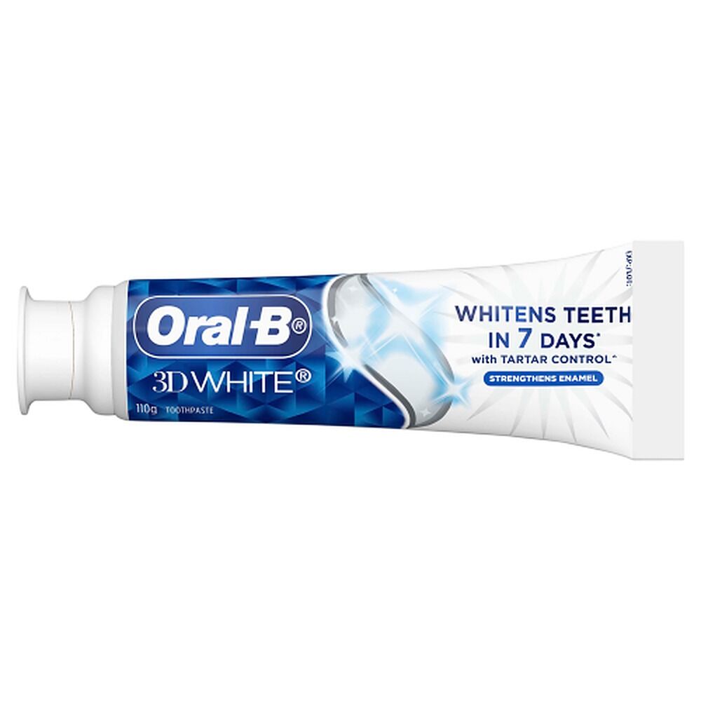 Oral-B 3D White Strengthens Enamel Toothpaste 110g