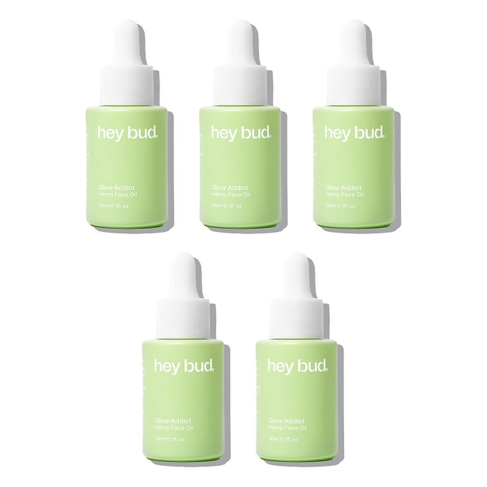 Hey Bud Hemp Face Oil 30mL Pack of 5