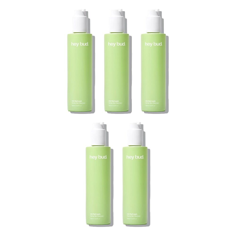 Hey Bud Daily Hemp Gel Cleanser 150mL Pack of 5