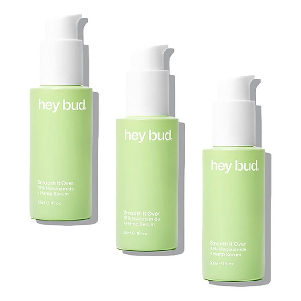 Hey Bud Niacinamide + Hemp Serum 30mL Pack of 3