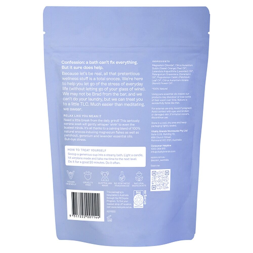 EpZen Calm Soak Magnesium Bath Flakes 500g