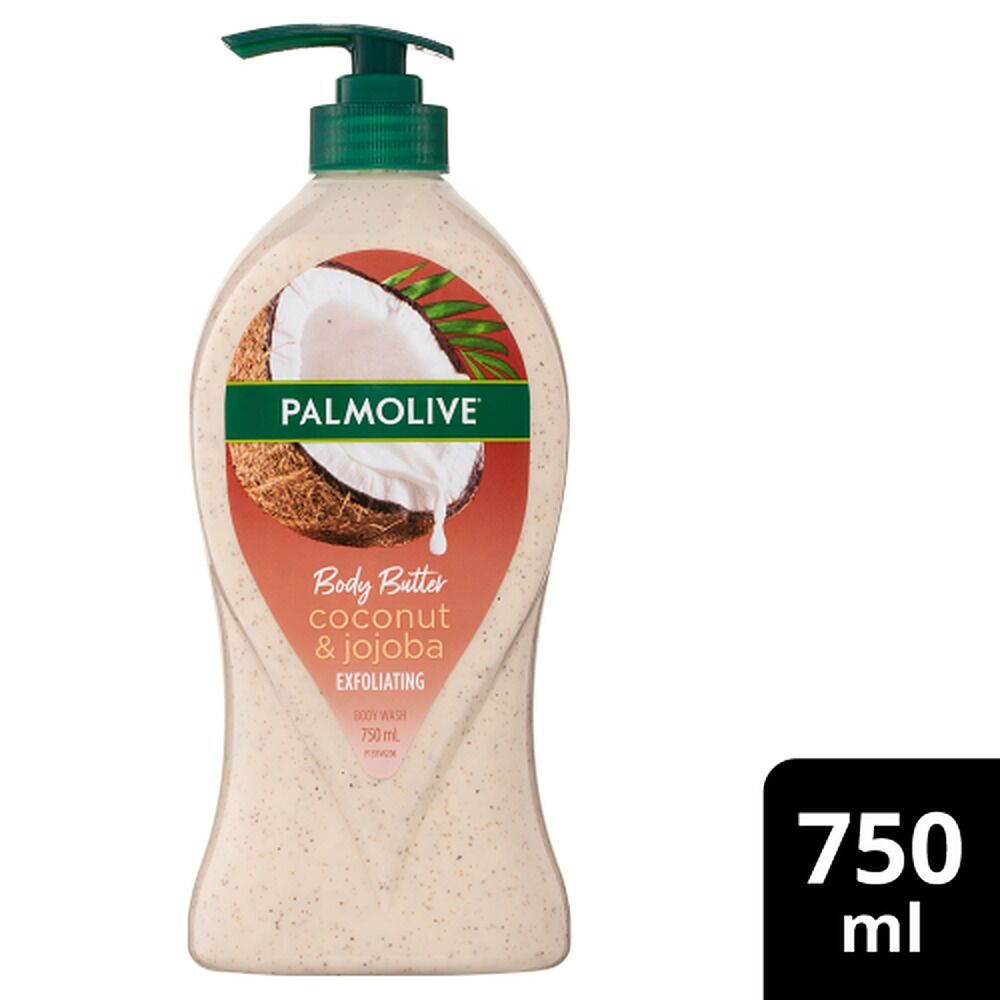 Palmolive Body Butter Coconut & Jojoba Body Wash 750mL