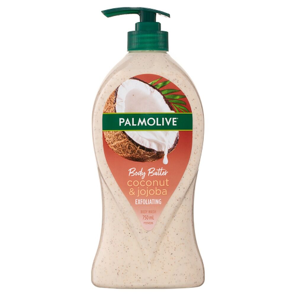 Palmolive Body Butter Coconut & Jojoba Body Wash 750mL