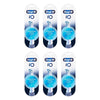 Oral-B iO Advanced Clean Replacement Heads White 2 Pack Bundle of 6