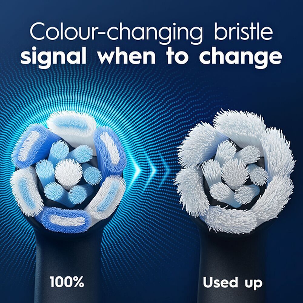 Oral-B iO Advanced Clean Replacement Heads White 2 Pack