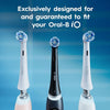 Oral-B iO Advanced Clean Replacement Heads White 2 Pack