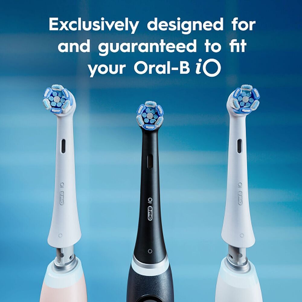 Oral-B iO Advanced Clean Replacement Heads White 2 Pack