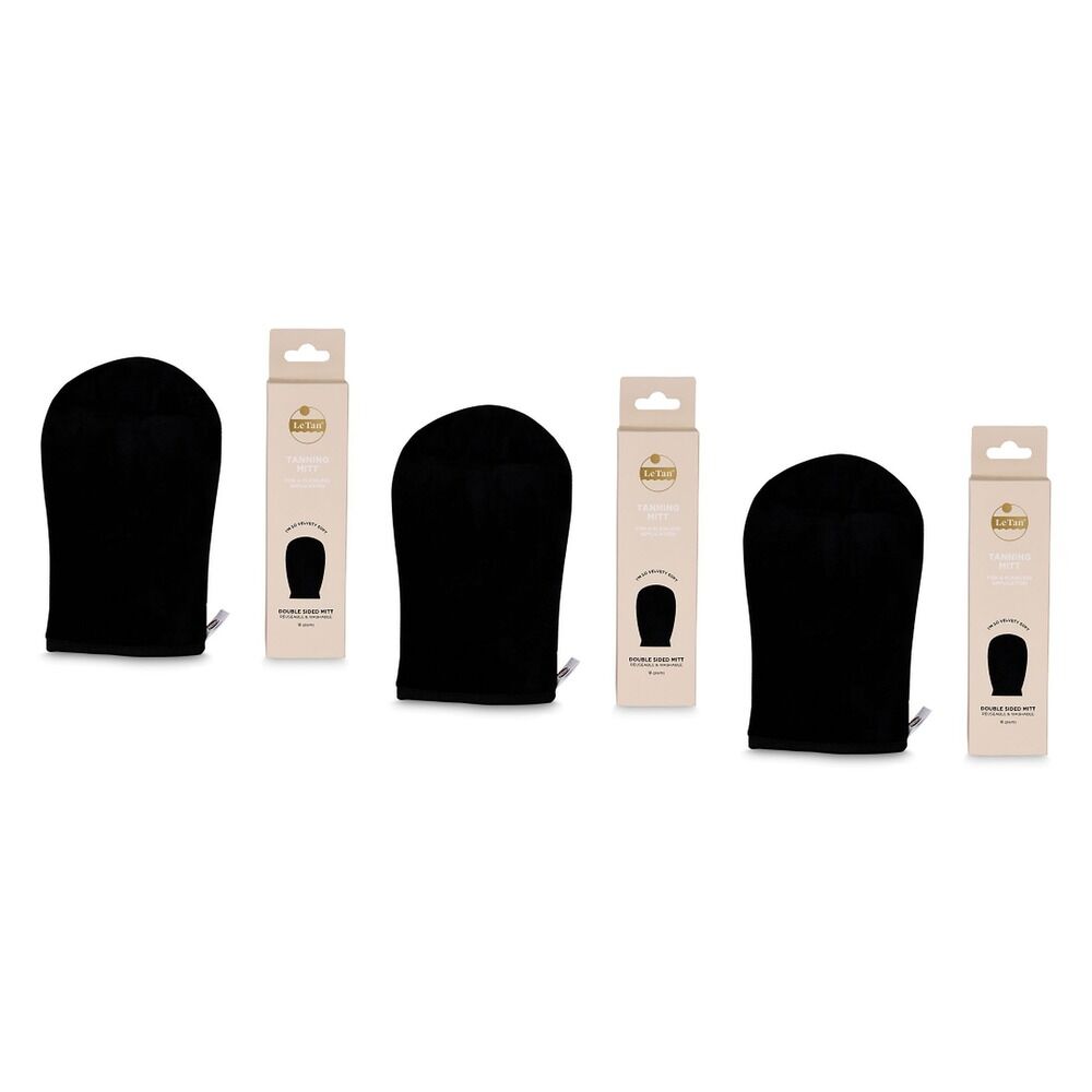 Le Tan Tanning Application Mitt Pack of 3