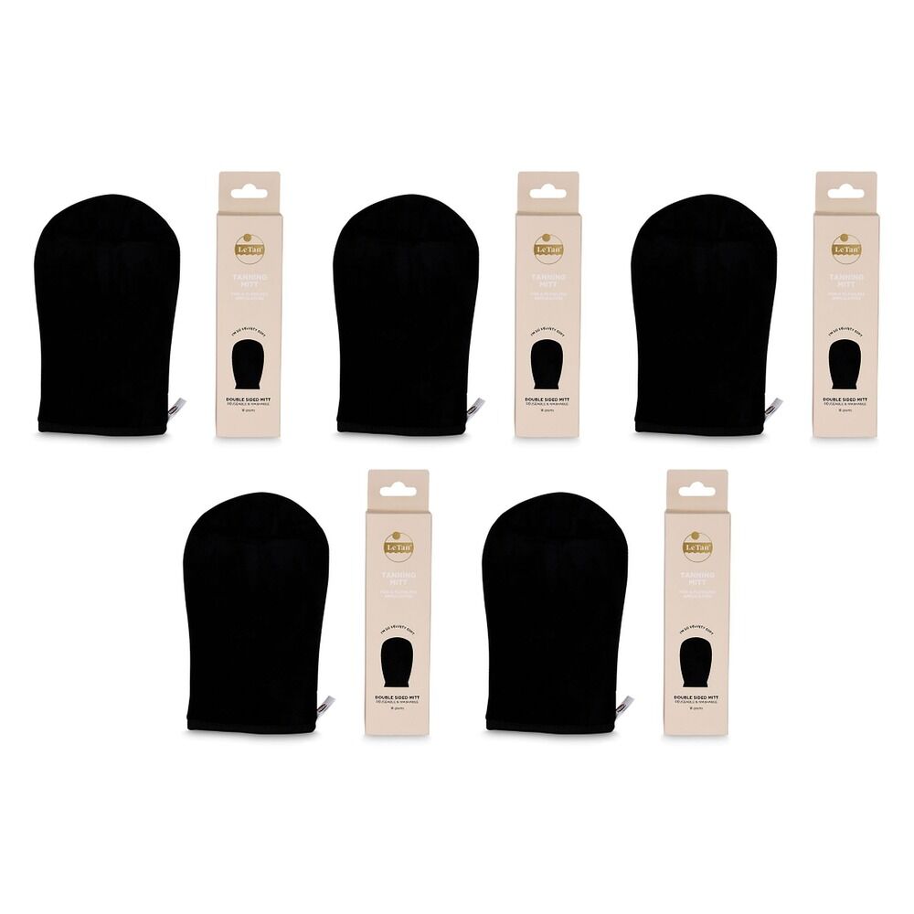 Le Tan Tanning Application Mitt Pack of 5