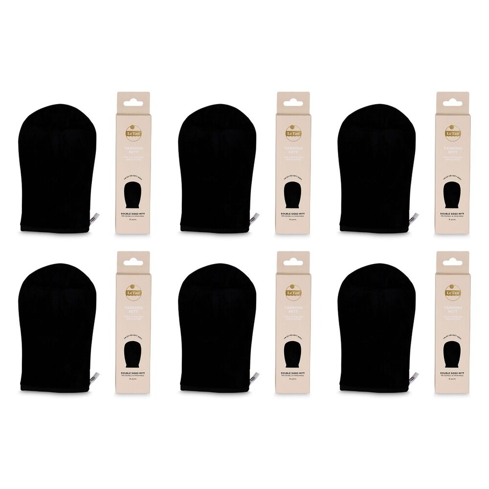 Le Tan Tanning Application Mitt Pack of 6