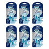 Schick Silk Hydro Sensitive Care Disposable Razors 2 Pack Bundle of 6