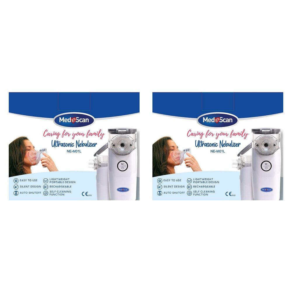 Medescan Ultrasonic Nebuliser Kit Pack of 2