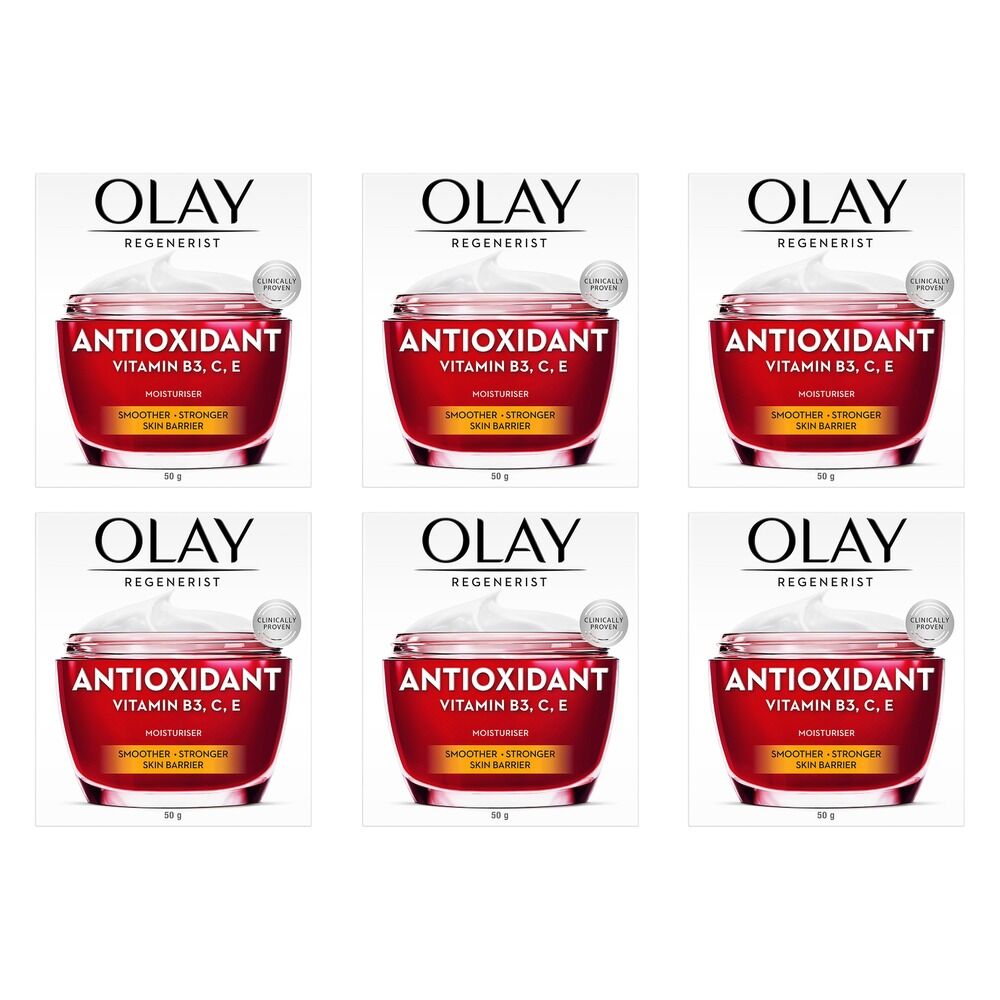 Olay Regenerist Antioxidant Face Cream 50g Pack of 6