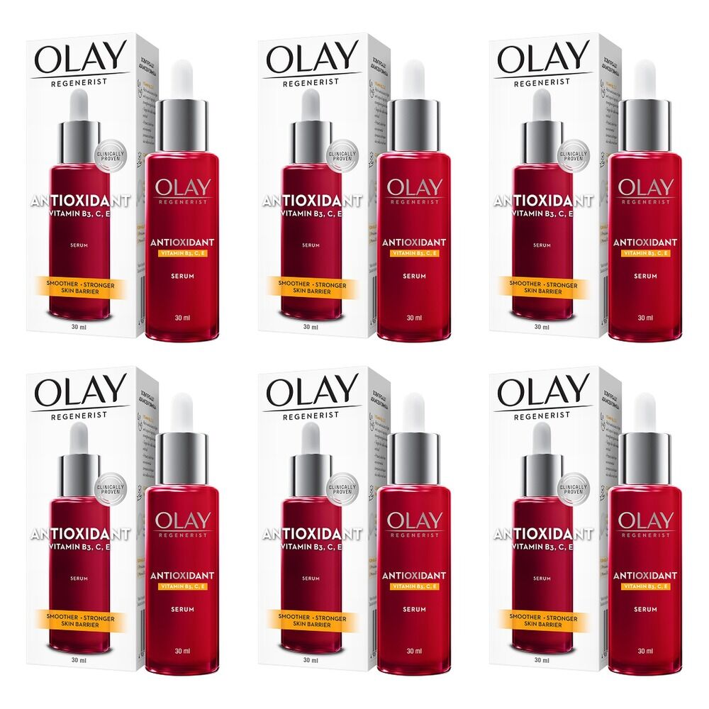 Olay Regenerist Antioxidant Face Serum 30mL Pack of 6