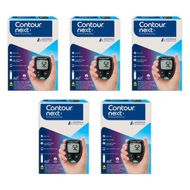 Contour Next Blood Glucose Meter Pack of 5