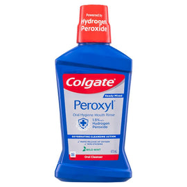Colgate Peroxyl Oral Hygiene Mouth Rinse 473mL