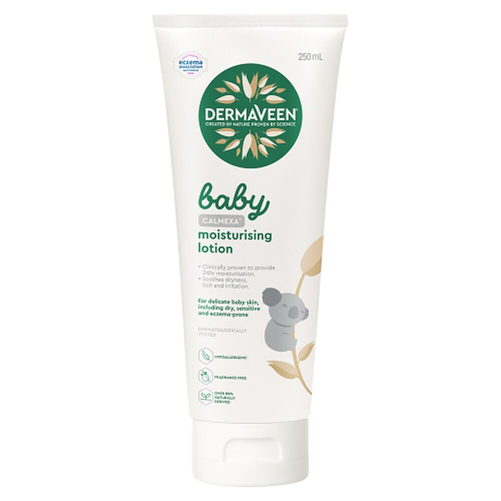 DermaVeen Baby Calmexa Moisturising Lotion 250mL x 3