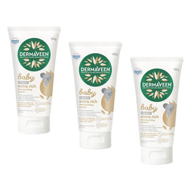 DermaVeen Baby Calmexa Extra Rich Moisturising Cream 150g Pack of 3