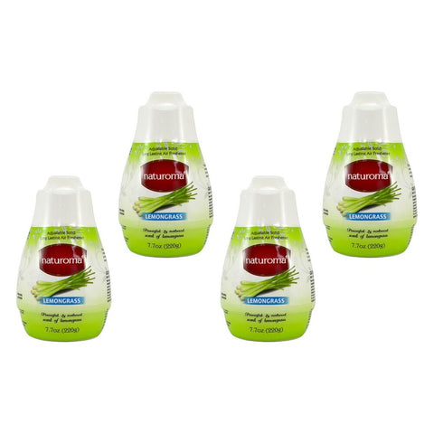 Naturoma Air Freshener Solid Gel Lemongrass 220g Pack of 4