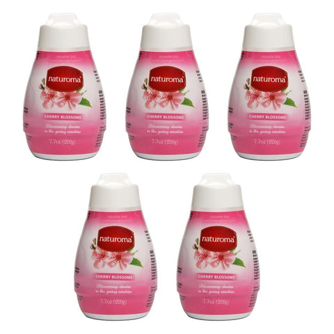 Naturoma Air Freshener Solid Gel Cherry Blossoms 220g Pack of 5