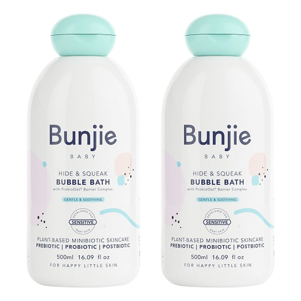 Bunjie Baby Bubble Bath 500mL Pack of 2