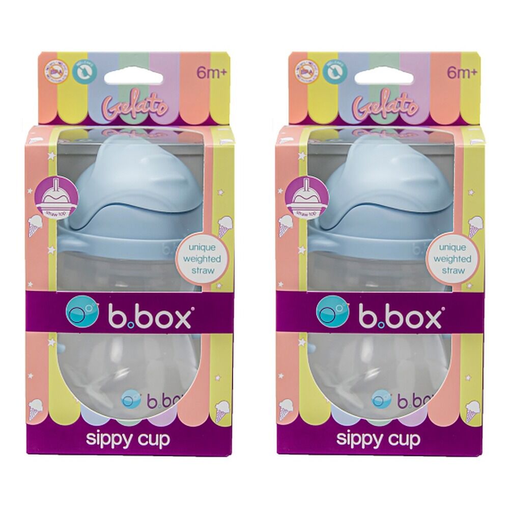B.Box Sippy Cup Bubblegum 240mL Pack of 2