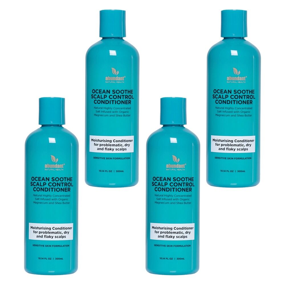 Abundant Natural Health Ocean Soothe Conditioner 300mL Pack of 4
