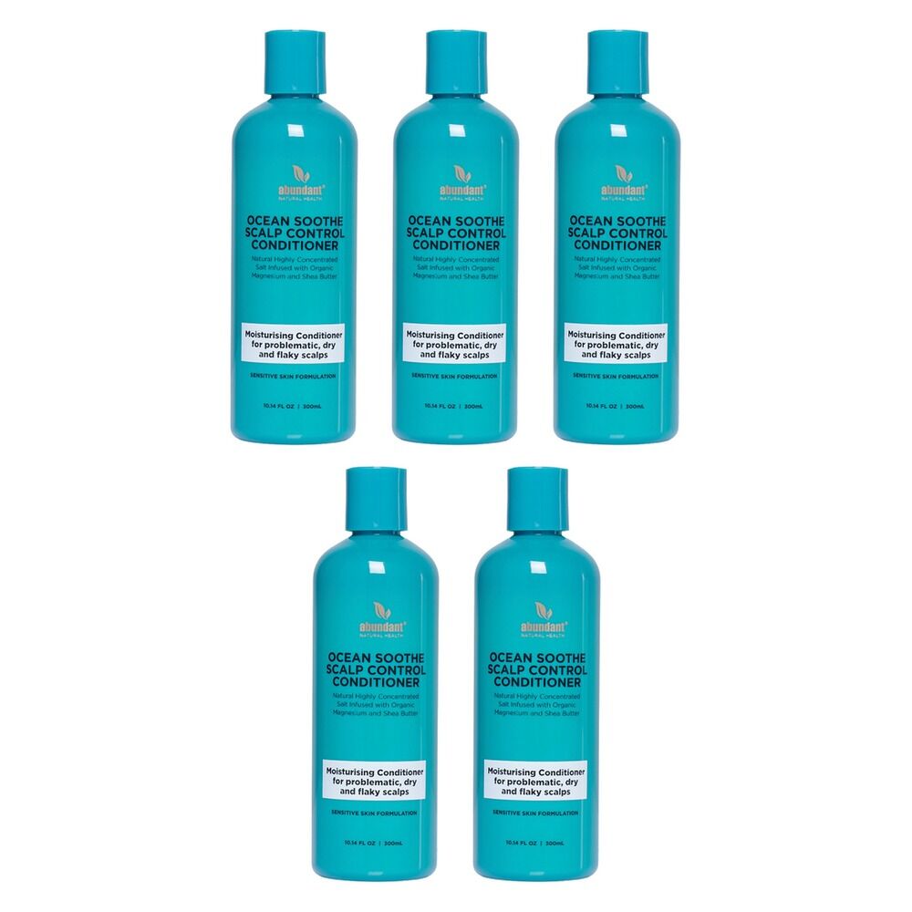 Abundant Natural Health Ocean Soothe Conditioner 300mL Pack of 5