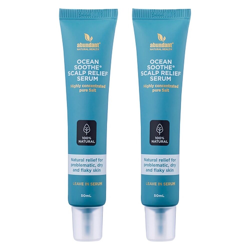 Abundant Natural Health Ocean Soothe Scalp Relief Serum 50mL Pack of 2