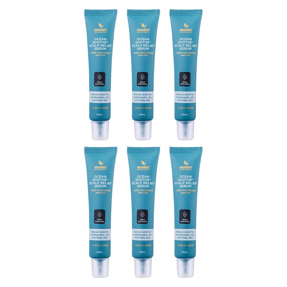Abundant Natural Health Ocean Soothe Scalp Relief Serum 50mL Pack of 6