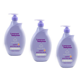 Lovercare Babymac Goat's Milk Bedtime Bath 1L x 3 Bundle of 3