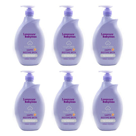 Lovercare Babymac Goat's Milk Bedtime Bath 1L x 3 Bundle of 6