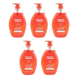 Lovercare Babymac 2in1 Conditioning Shampoo 1 L x 3 Bundle of 5