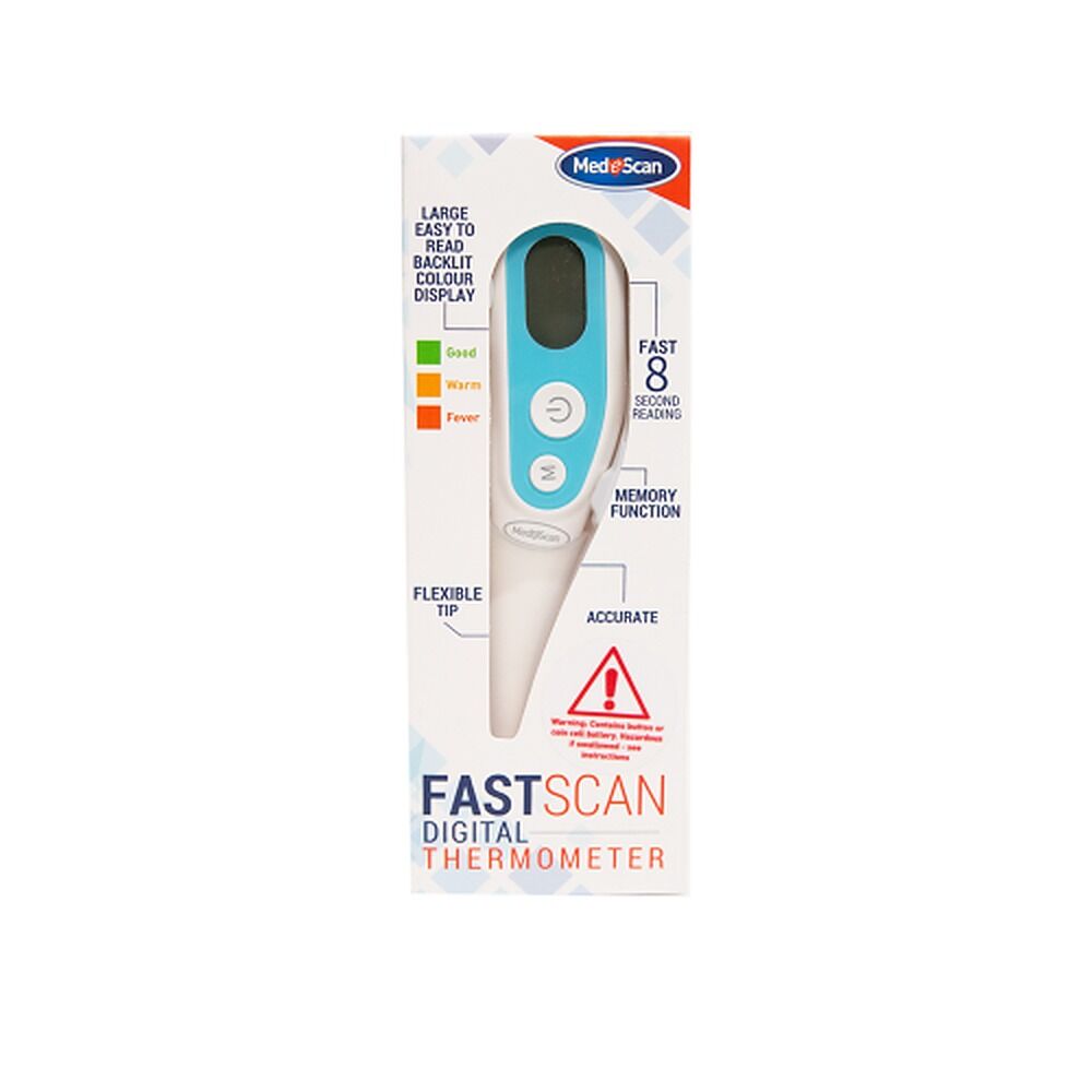 Medescan Fast Scan Thermometer x 10