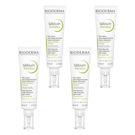 Bioderma Sebium Kerato+ Anti-Blemish Gel Cream 30mL Pack of 4