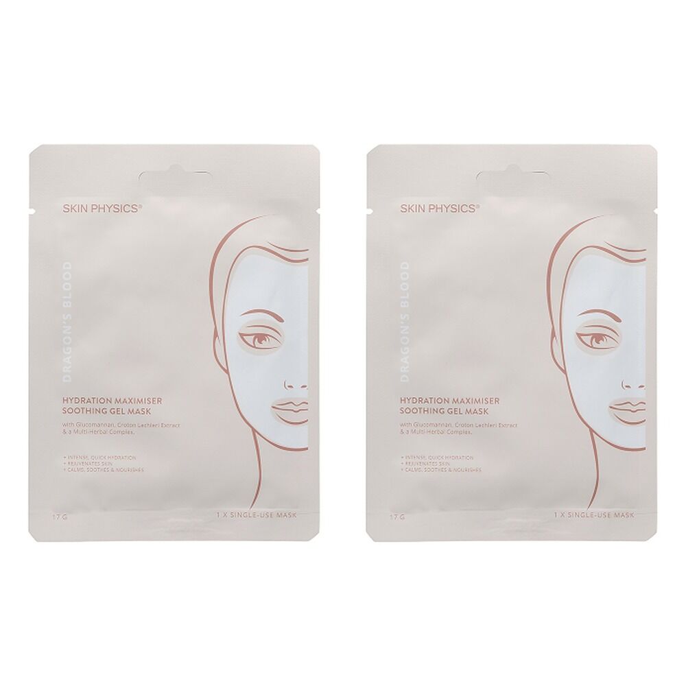 Skin Physics Dragon's Blood Hydration Maximiser Mask 17g Pack of 2