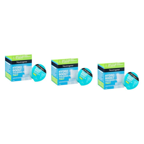 Neutrogena Hydro Boost Hyaluronic Acid Water Face Gel Refill 50g Pack of 3