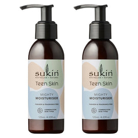 Sukin Teen Skin Mighty Moisturiser 125mL Pack of 2