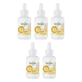 Simple 10% Vitamins C+E+F Booster Serum 30mL Pack of 5