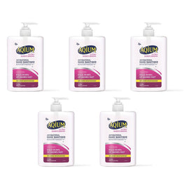 Ego Aqium Antibacterial Hand Sanitiser Ultra Hydrating 1L Pack of 5