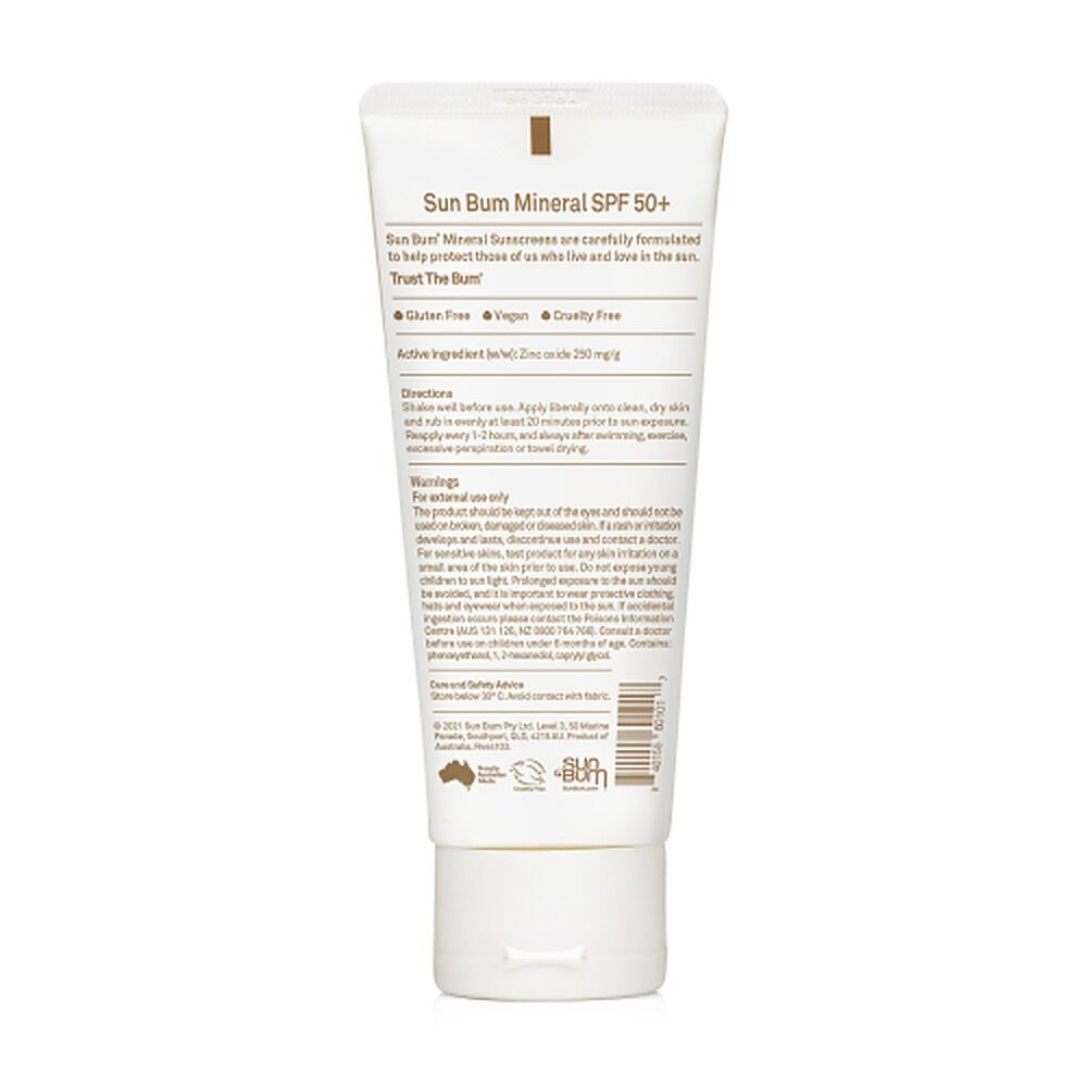 Sun Bum Mineral SPF 50+ Sunscreen Lotion 88mL