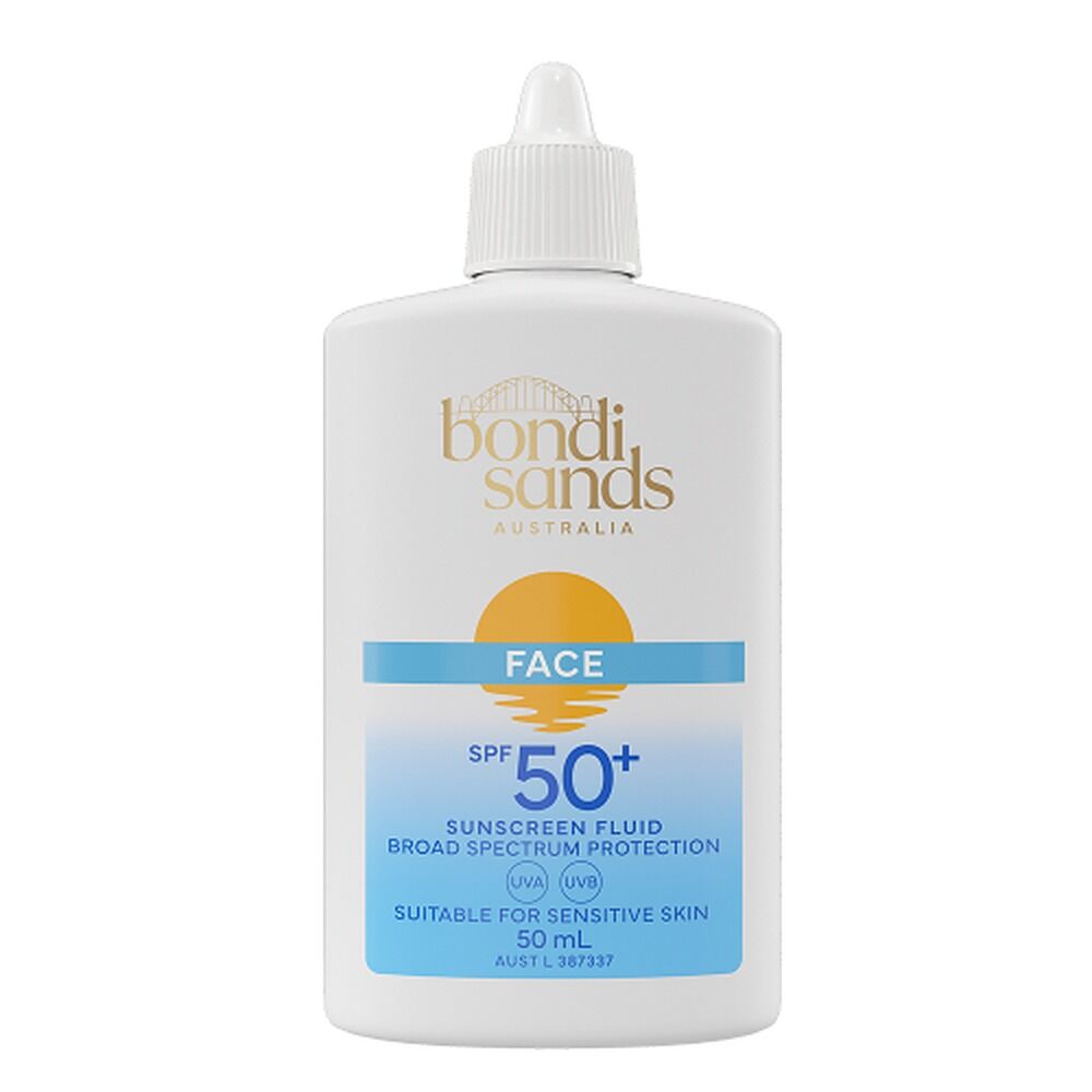 Bondi Sands Face Sunscreen Fluid SPF50+ 50mL