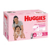 Huggies Jumbo UltraDry Nappies Toddler Girl 72 Pack