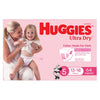 Huggies Nappies Walker Girl 64 Pack