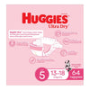 Huggies Nappies Walker Girl 64 Pack