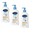 Cetaphil Baby Daily Lotion with Organic Calendula 400mL Pack of 3